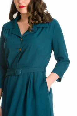 Banned Miss Cute Spot Dress -Cheap GOTHIC DRESSES Store 1611846933DR16518 20GRN 204 300x