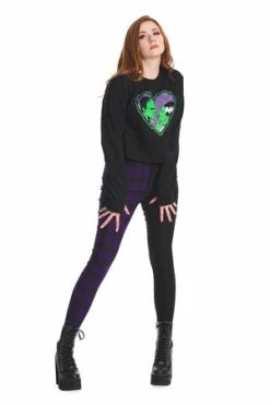 Banned Made For Each Other Top -Cheap GOTHIC DRESSES Store 1641211745TP10878 20BLK2958 300x