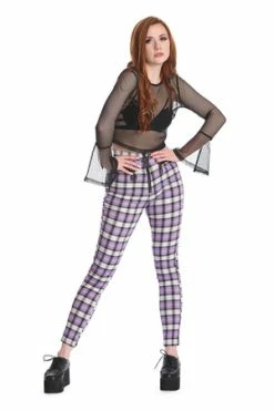 Banned Morwenna Mesh Top 12 Banned Morwenna Mesh Top -Cheap GOTHIC DRESSES Store 1641211949TR31140 20PUR 20CHECK 20TP10340 20BLK2991 300x