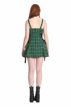 Banned Klondike Lace Up Dress -Cheap GOTHIC DRESSES Store 1642504907DR16769 20GREEN2829 300x