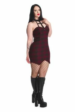 Banned Burn Baby Burn Dress 8 Banned Burn Baby Burn Dress -Cheap GOTHIC DRESSES Store 1642516739DR16718BURGUNDY3089 300x