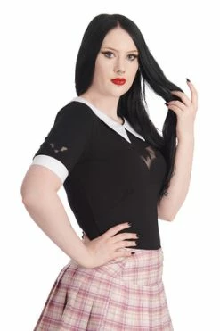 Banned Bat Bewear Top -Cheap GOTHIC DRESSES Store 1658748094TP1037 20BLK 3 300x