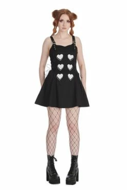 Banned Ryu Dress -Cheap GOTHIC DRESSES Store 1659003089DR16787 20BLK 1 300x