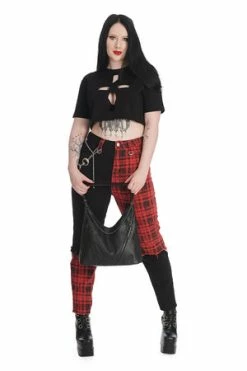 Banned Cross My Heart Top -Cheap GOTHIC DRESSES Store 1659023912TP10495 20BLK 2 300x