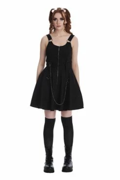 Banned Blair Chain Details Dress 7 Banned Blair Chain Details Dress -Cheap GOTHIC DRESSES Store 1674045471DR16463 20BLK 1 300x
