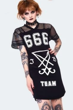 Jawbreaker 666 Team Support Jersey Dress