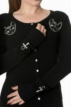 Banned 9 Lives Cat Cardigan -Cheap GOTHIC DRESSES Store 9 lives cat cardigan banned 4 300x