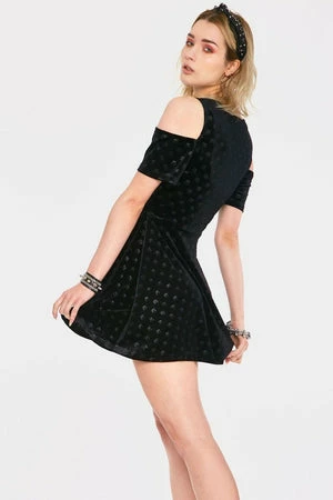 Jawbreaker Blame The Illuminati Cold Shoulder Dress 2 Jawbreaker Blame The Illuminati Cold Shoulder Dress - Image 2