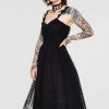 Jawbreaker Carrie Dark Heart Prom Dress
