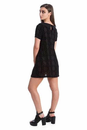 Banned Circle Flock Shift Dress 2 Banned Circle Flock Shift Dress - Image 2
