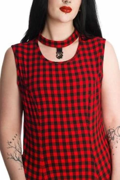 Banned Amaranthe Dress -Cheap GOTHIC DRESSES Store DR16588 20RED 0826 300x