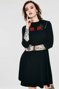 Jawbreaker Don't Cut Me Skater Dress -Cheap GOTHIC DRESSES Store Dont Cut Me Skater Dress Jawbreaker 3 300x