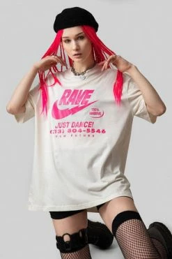 Long Clothing Illegal Rave T-shirt - Unisex -Cheap GOTHIC DRESSES Store Illegal Rave T shirt Unisex Long Clothing 3 300x