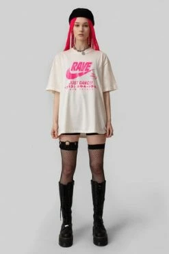 Long Clothing Illegal Rave T-shirt - Unisex -Cheap GOTHIC DRESSES Store Illegal Rave T shirt Unisex Long Clothing 4 300x