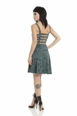 Jawbreaker Make Up Your Mind Skater Dress -Cheap GOTHIC DRESSES Store Make Up Your Mind Skater Dress Jawbreaker 6 300x
