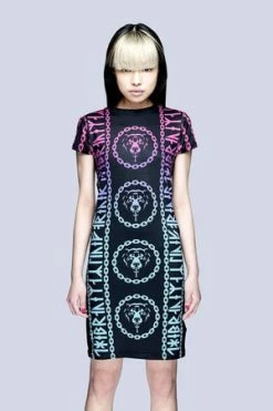 Long Clothing Mishka 2.0 Death Adder Chain Dress
