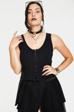 Jawbreaker Nasty Net Tank Top -Cheap GOTHIC DRESSES Store Nasty Net Tank Top Jawbreaker 3 300x