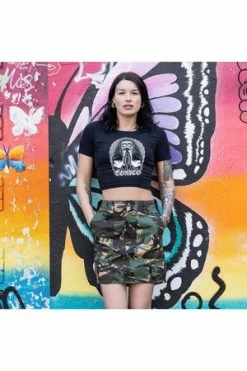 Toxico Nun Cropped Tee -Cheap GOTHIC DRESSES Store Nun Cropped Tee Toxico 3 300x