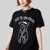 Long Clothing Rave To The Grave Oversize Tshirt - Unisex