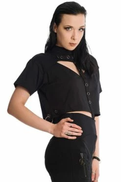 Banned Warlock Top -Cheap GOTHIC DRESSES Store ST81049 20TP10404 1195 300x