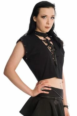 Banned Snake Dance Top -Cheap GOTHIC DRESSES Store TP10405 20SK25368 20BLK 1283 300x