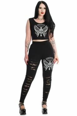 Banned Skeleton Butterfly Cropped Top 5 Banned Skeleton Butterfly Cropped Top -Cheap GOTHIC DRESSES Store TP10440 20LG67033 0743 300x