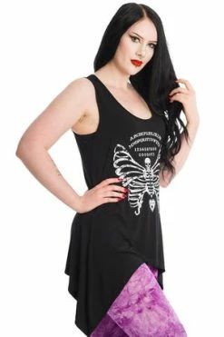Banned Skeleton Wings Top -Cheap GOTHIC DRESSES Store TP10443 20LG67031PURPLE 1643 300x