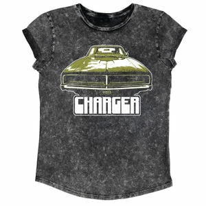 Toxico Charger Rolled Sleeve Tee 2 Toxico Charger Rolled Sleeve Tee - Image 2