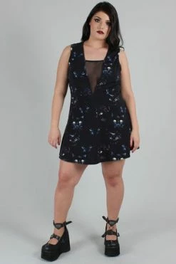 Jawbreaker All Eyes On You A-Line Dress -Cheap GOTHIC DRESSES Store all eyes on you a line dress jawbreaker 7 300x