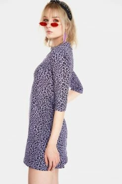 Jawbreaker Animal Nature Leopard Mini Dress -Cheap GOTHIC DRESSES Store animal nature leopard mini dress jawbreaker 3 300x