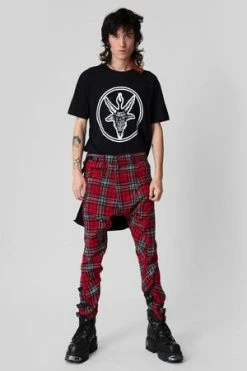 Long Clothing Baphomet - Black T-Shirt - Unisex -Cheap GOTHIC DRESSES Store baphomet black t shirt unisex long clothing 3 300x