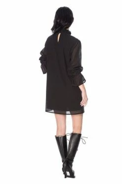 Banned Black Lines Dress 7 Banned Black Lines Dress -Cheap GOTHIC DRESSES Store black lines dress banned 3 300x