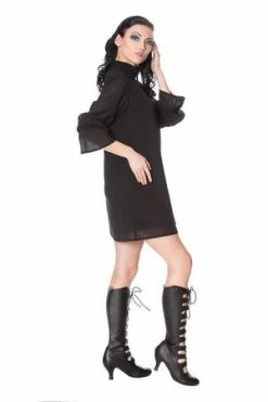 Banned Black Lines Dress 9 Banned Black Lines Dress -Cheap GOTHIC DRESSES Store black lines dress banned 5 300x