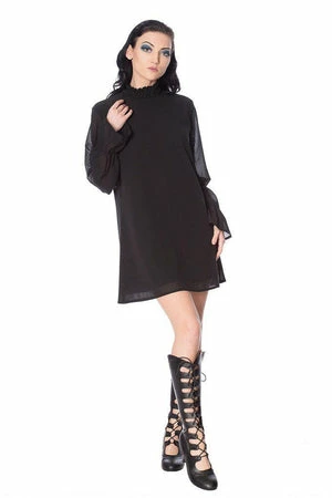 Banned Black Lines Dress 1 Banned Black Lines Dress