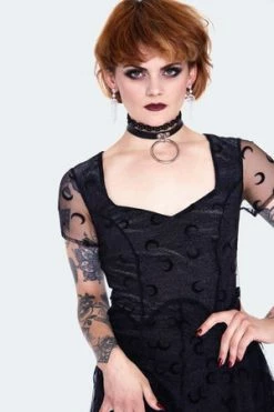 Jawbreaker Black Mesh With Moons Midi Layered Dress 9 Jawbreaker Black Mesh With Moons Midi Layered Dress -Cheap GOTHIC DRESSES Store black mesh with moons midi layered curve dress dra 9574 pl 01.1432 300x