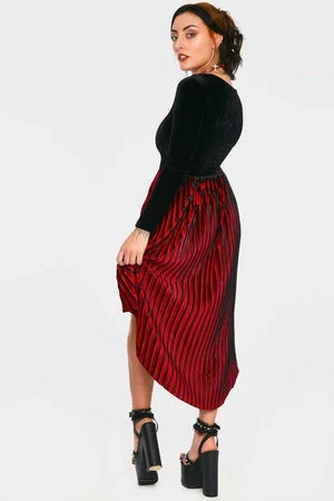 Jawbreaker Black Widow Velvet Dress 2 Jawbreaker Black Widow Velvet Dress - Image 2