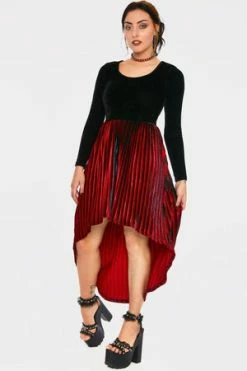 Jawbreaker Black Widow Velvet Dress 8 Jawbreaker Black Widow Velvet Dress -Cheap GOTHIC DRESSES Store black widow velvet dress jawbreaker 4 300x