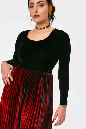 Jawbreaker Black Widow Velvet Dress 5 Jawbreaker Black Widow Velvet Dress - Image 5