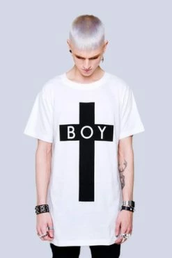 Long Clothing Boy Cross T-Shirt - Unisex -Cheap GOTHIC DRESSES Store boy cross t shirt unisex long clothing 8 300x