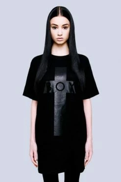 Long Clothing Boy Cross T-Shirt - Unisex -Cheap GOTHIC DRESSES Store boy cross t shirt unisex long clothing 9 300x