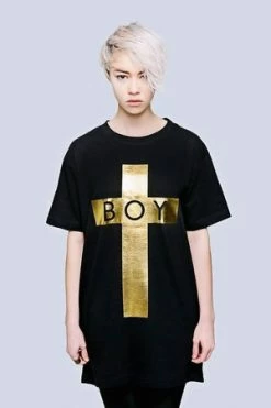 Long Clothing Boy Cross T-Shirt - Unisex