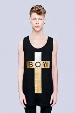 Long Clothing Boy Cross Vest - Unisex -Cheap GOTHIC DRESSES Store boy cross vest unisex long clothing 6 300x