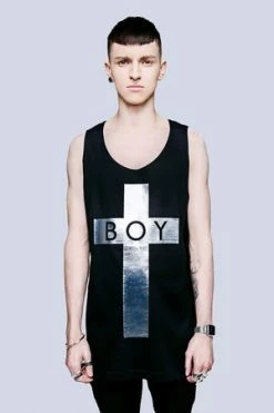 Long Clothing Boy Cross Vest - Unisex -Cheap GOTHIC DRESSES Store boy cross vest unisex long clothing 7 300x