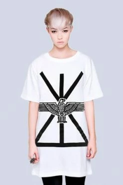 Long Clothing Boy Union T-Shirt - Unisex -Cheap GOTHIC DRESSES Store boy union t shirt unisex long clothing 7 300x