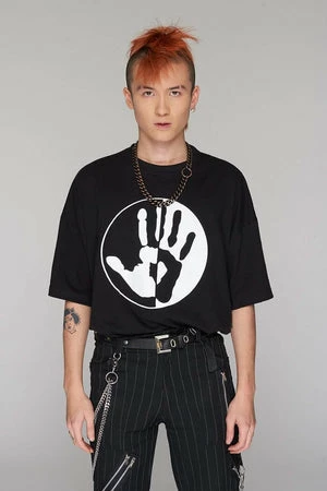 Long Clothing By Any Means Oversize T-Shirt - Unisex 1 Long Clothing By Any Means Oversize T-Shirt - Unisex