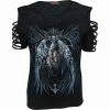 Spiral Caged Angel - Lace Shoulder Strap Sleeve