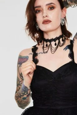 Jawbreaker Carrie Dark Heart Prom Dress -Cheap GOTHIC DRESSES Store carrie dark heart prom dress jawbreaker 7 300x