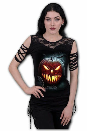 Spiral Carving Death - Lace Shoulder Strap Sleeve 2 Spiral Carving Death - Lace Shoulder Strap Sleeve - Image 2