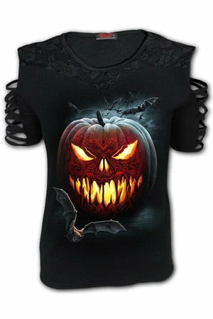 Spiral Carving Death - Lace Shoulder Strap Sleeve 1 Spiral Carving Death - Lace Shoulder Strap Sleeve