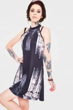 Jawbreaker Church Column Dress -Cheap GOTHIC DRESSES Store church column dress jawbreaker 3 300x